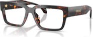 Versace 53mm Rectangle optical glasses