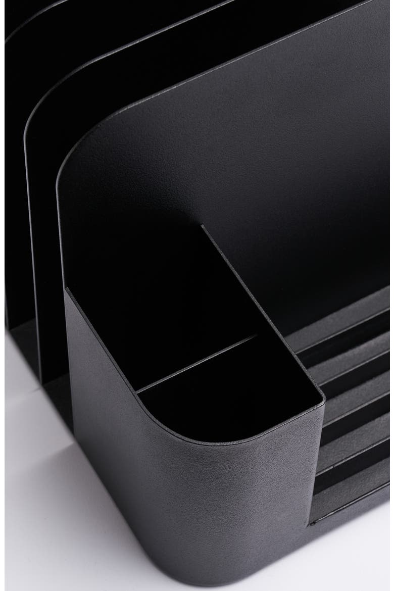 Align Desk Caddy, Alternate, color, BLACK