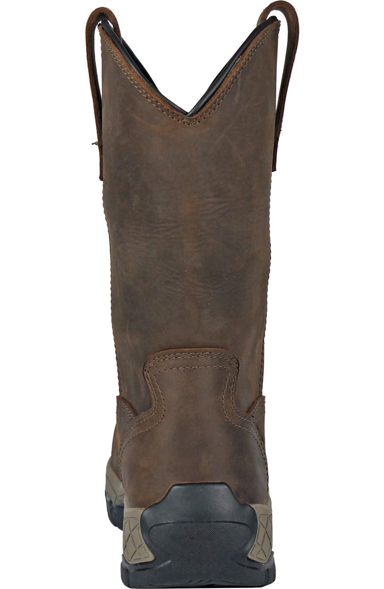 Hoss Boot Company HOSS Recon 11 Inch Composite Toe Wellington Work Boot, Alternate, color, Brown