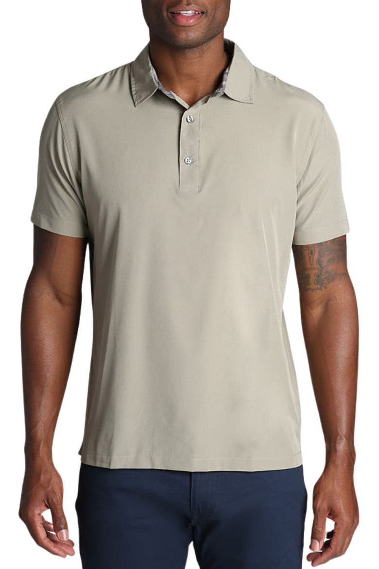Gravityless Performance Polo, Main, color, TAUPE