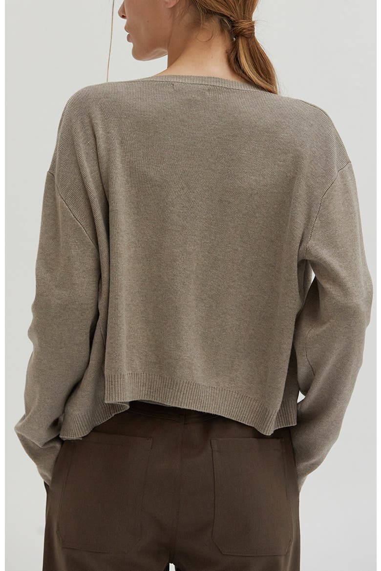 Cardigan Set, Alternate, color, Taupe