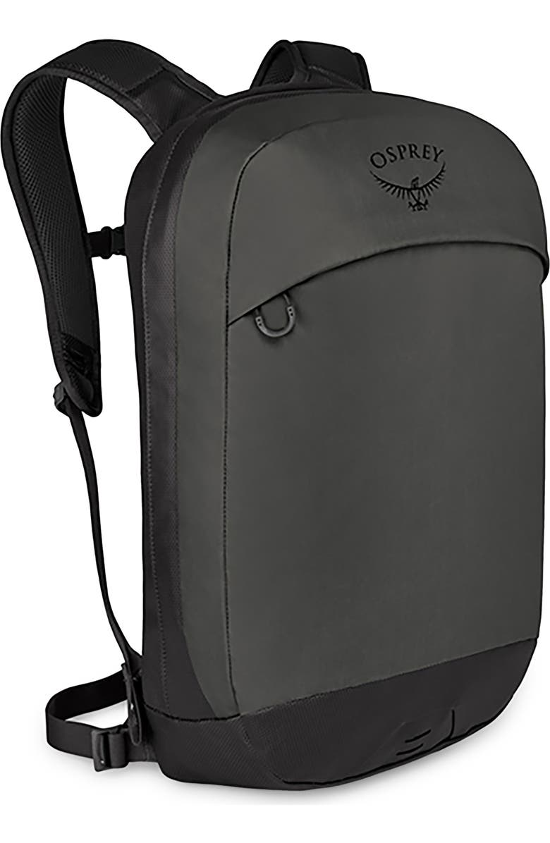 Osprey Transporter<sup
®</sup
Panel Loader Backpack, Main, color, Black