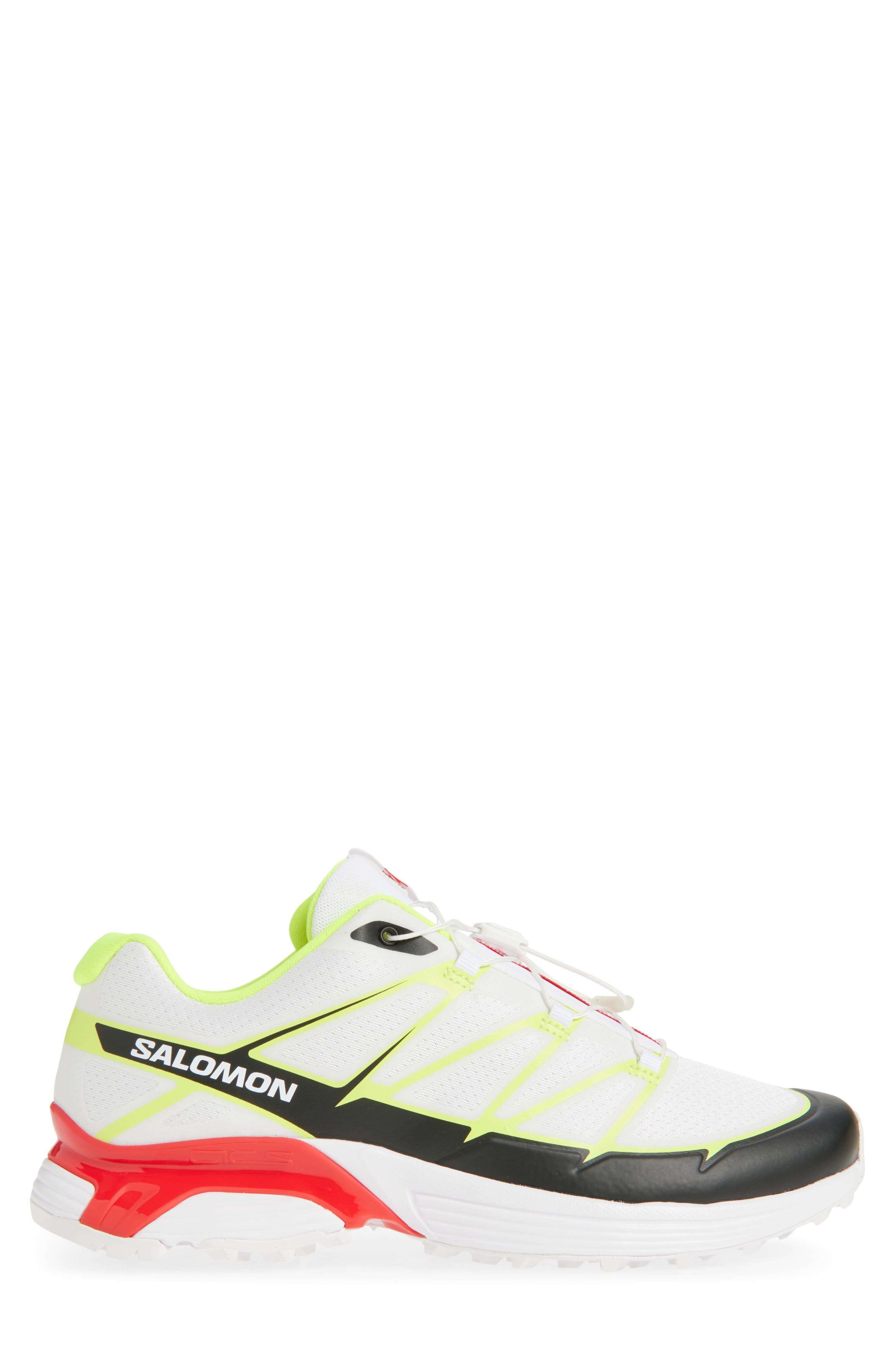 Salomon Gender Inclusive XT-Pathway 2 Sneaker, Alternate, color, White/ Yellow