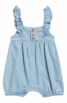 7 For All Mankind Ruffle Tank Bubble Romper