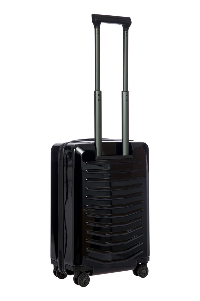 Roadster 21-Inch Hardside Carry-On Luggage, Alternate, color, SHINY BLACK