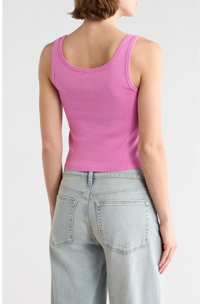 Three Of a Kind Cotton Graphic Tank, Alternate, color, SWEET ORCHID