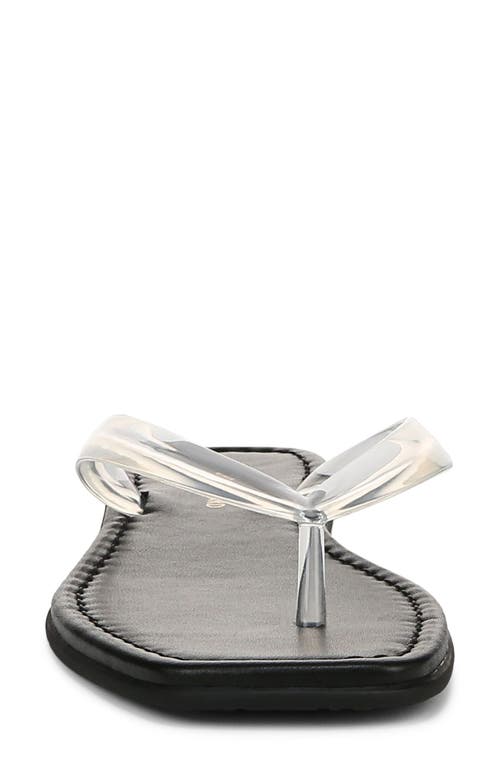 Veronica Beard Clea Flip Flop In Clear