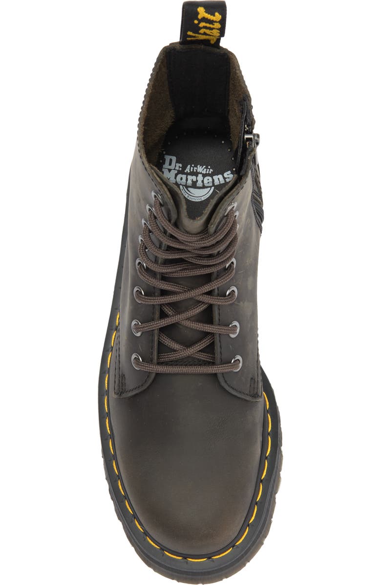 Dr. Martens Jadon Platform Boot, Alternate, color, Charcoal Grey