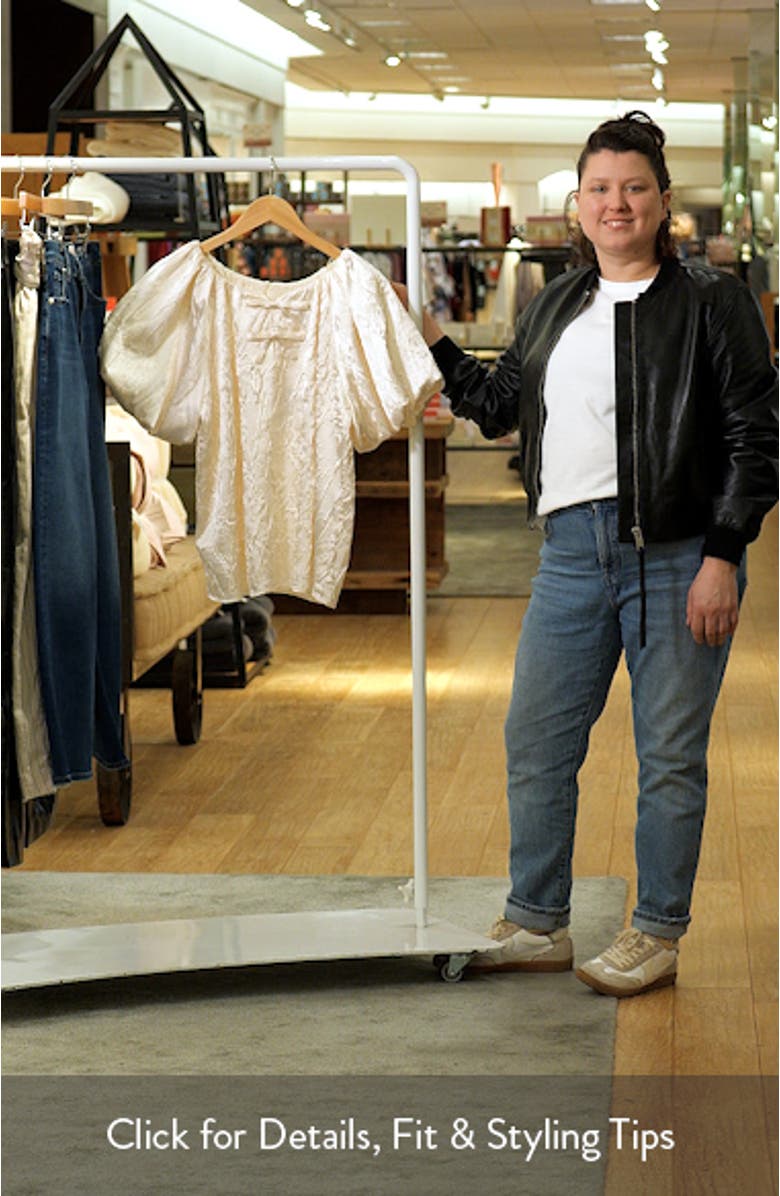 Crinkle Satin Top, sales video thumbnail