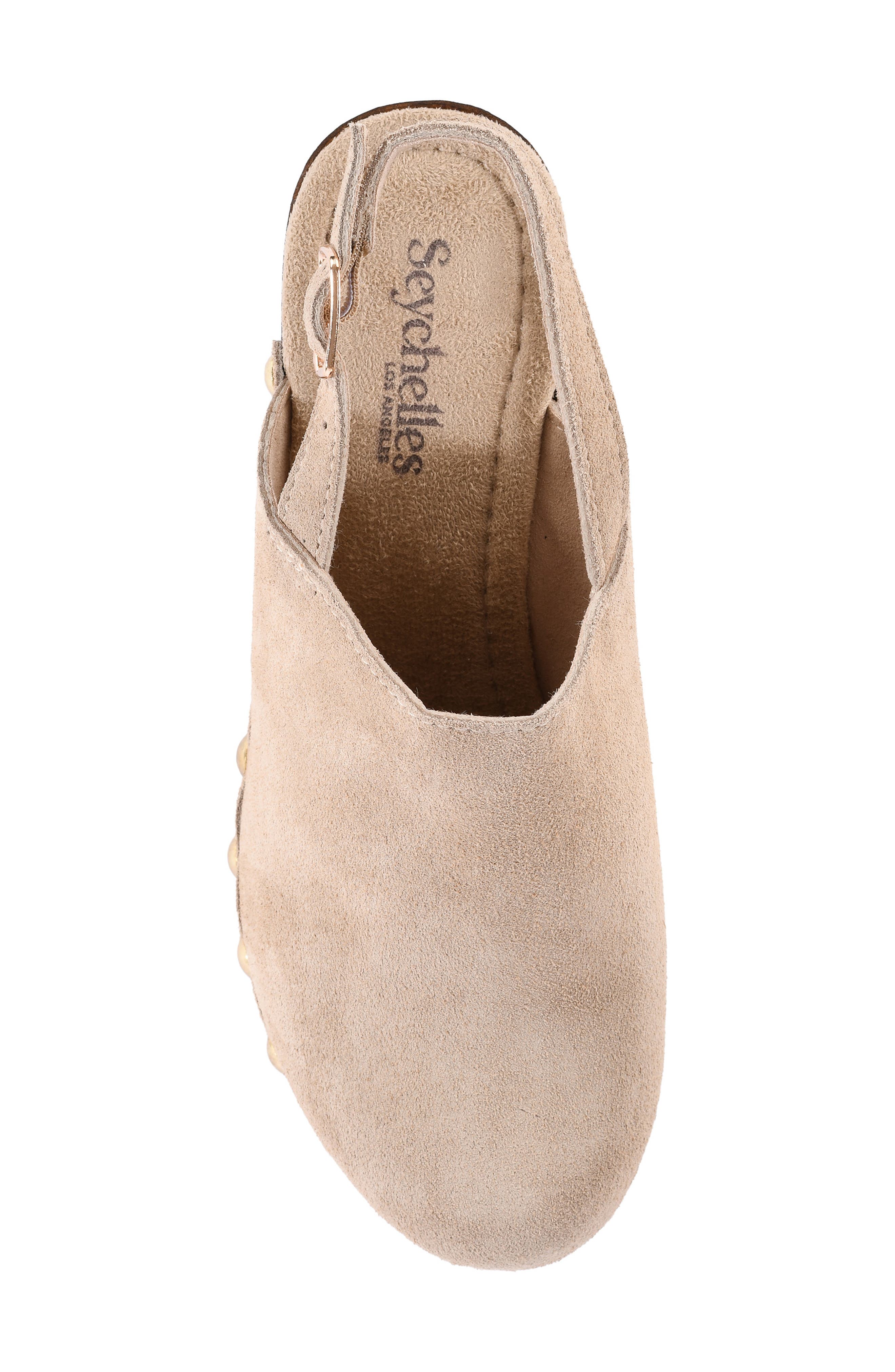 New Heights Leather Clog, Alternate, color, TAUPE