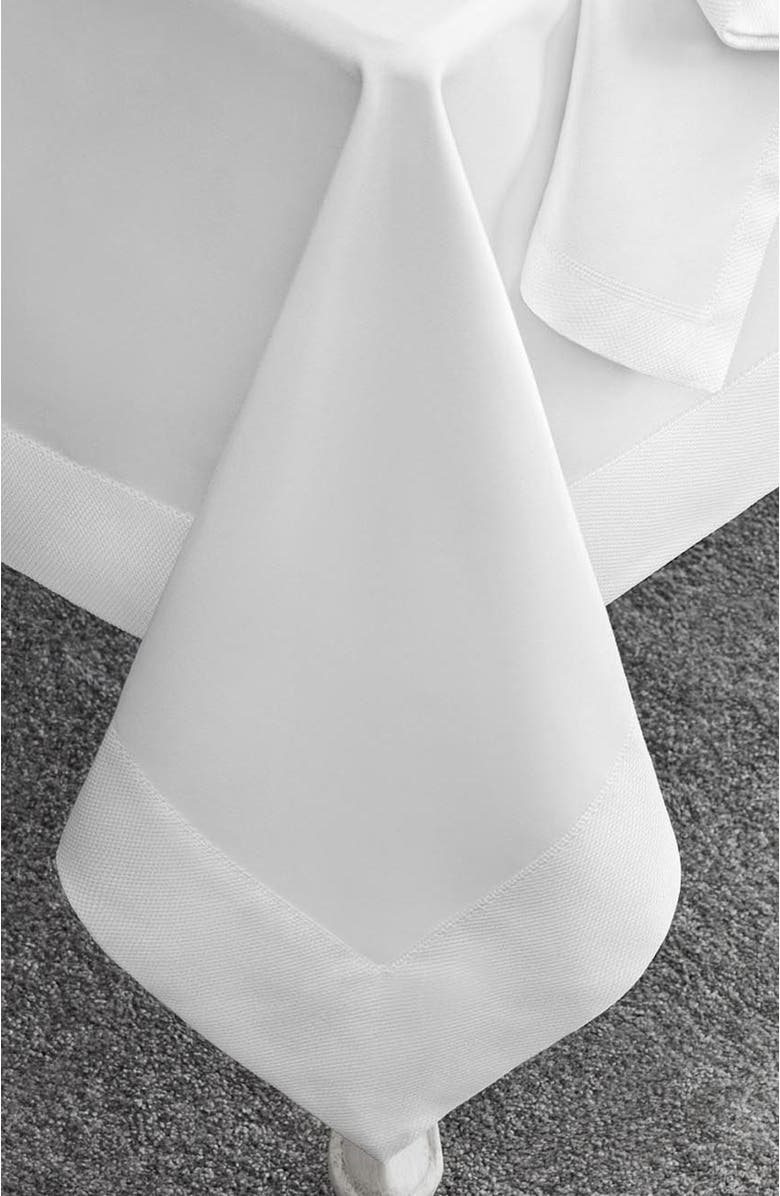 Togas Arrica Tablecloth, Alternate, color, White
