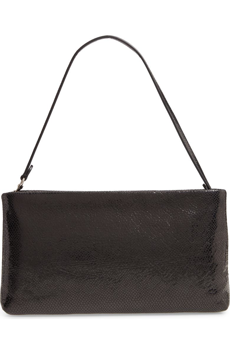 Rebecca Minkoff Leather Zip Clutch, Alternate, color,