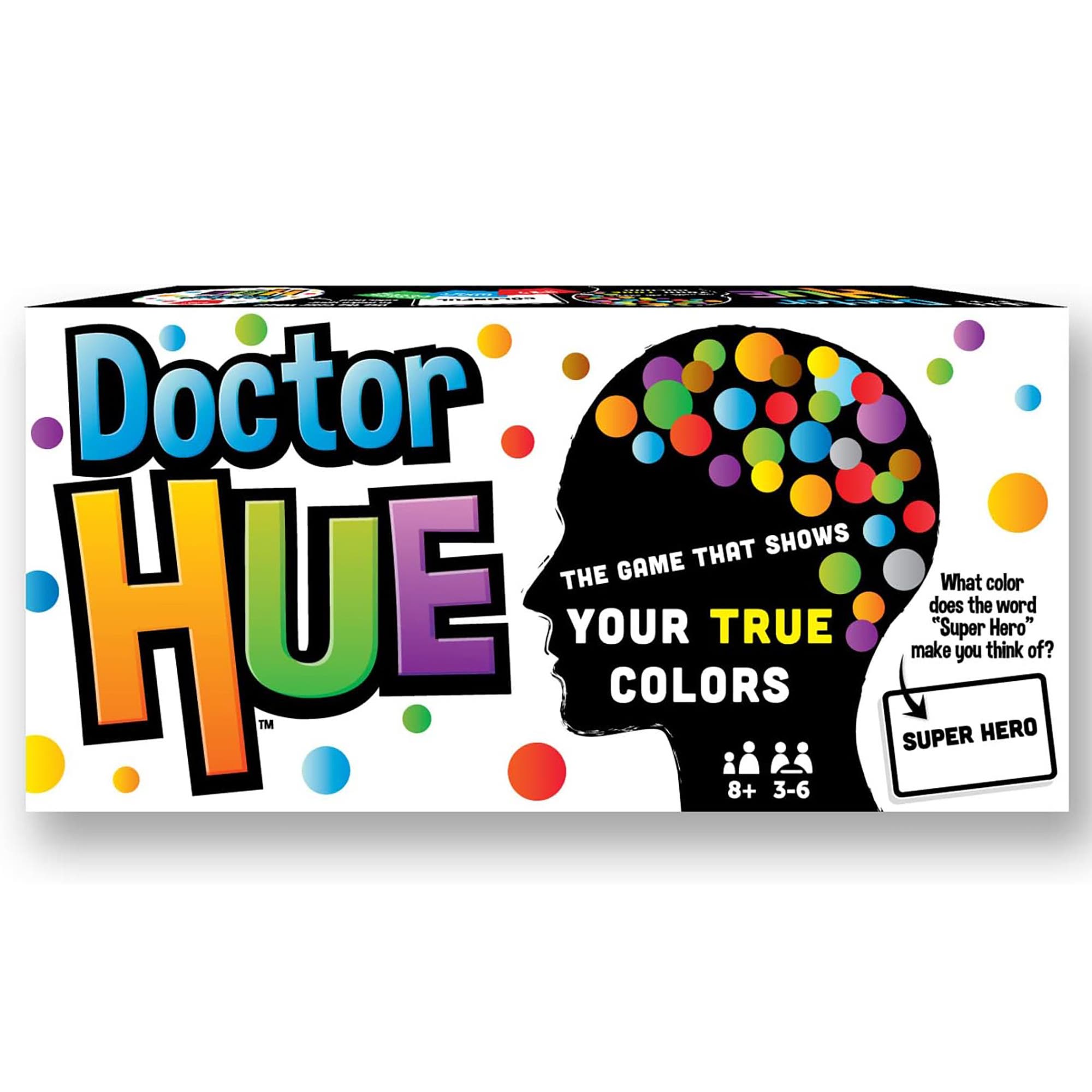 RandomLine of Creative Things Doctor Hue Color & Question Card Game, 8+ in Multicolored 