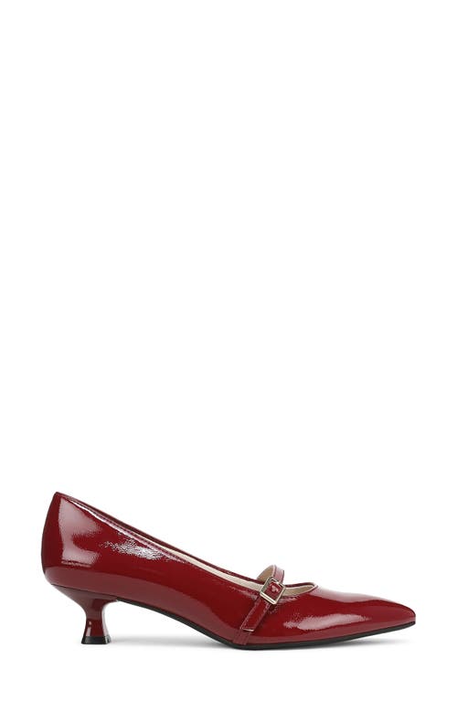 Lifestride Madelyn Mary Jane Pointed Toe Kitten Heel Pump
