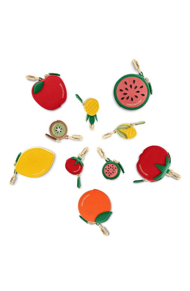 MAISON de SABRÉ The SABRÉMOJI Fruit Coin Purse, Alternate, color, Tomato