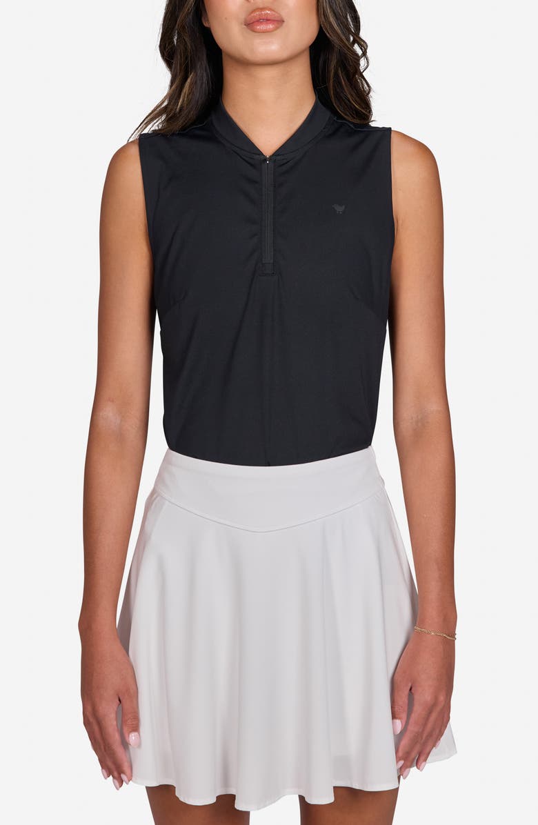 Bad Birdie Blade Collar Performance Golf Sleeveless Polo, Main, color, 