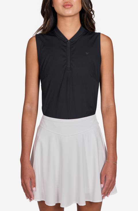 Blade Collar Performance Golf Sleeveless Polo