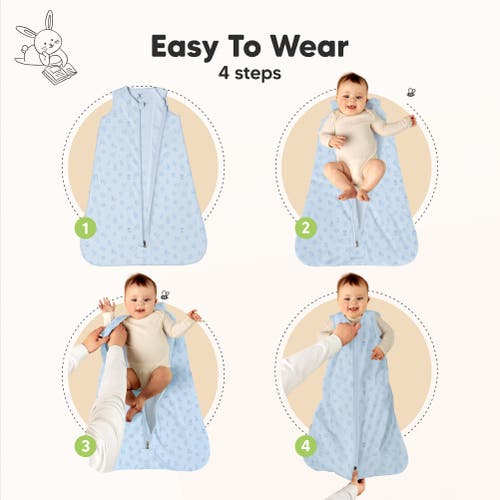 Keababies 2-pack Snooze Sleep Sacks In Abc Land Sky
