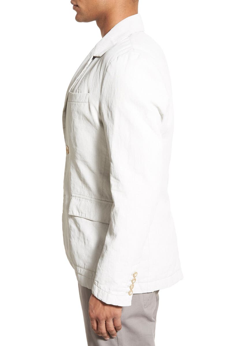 James Perse Linen Blend Unconstructed Sport Coat, Alternate, color, 