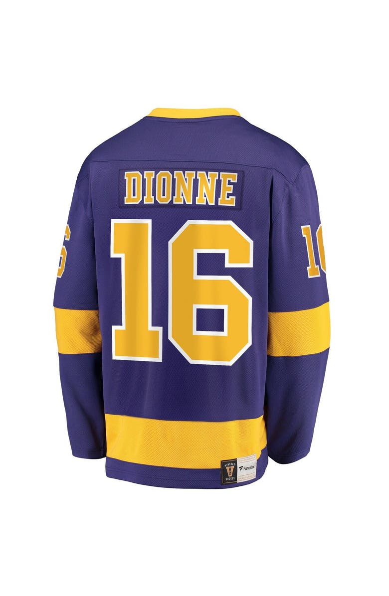 FANATICS Men's Fanatics Branded Marcel Dionne Purple Los Angeles Kings Premier Breakaway Retired Player Jersey, Alternate, color, Purple