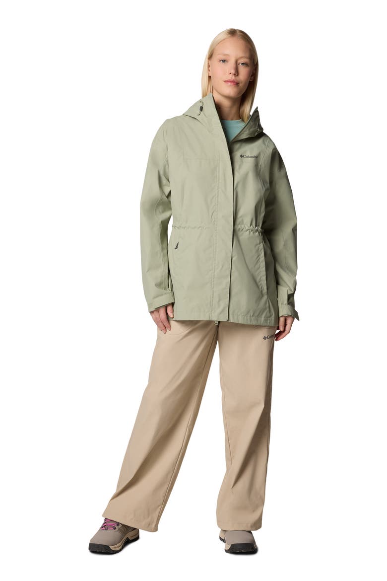 Hikebound II Long Waterproof Jacket, Alternate, color, SAFARI