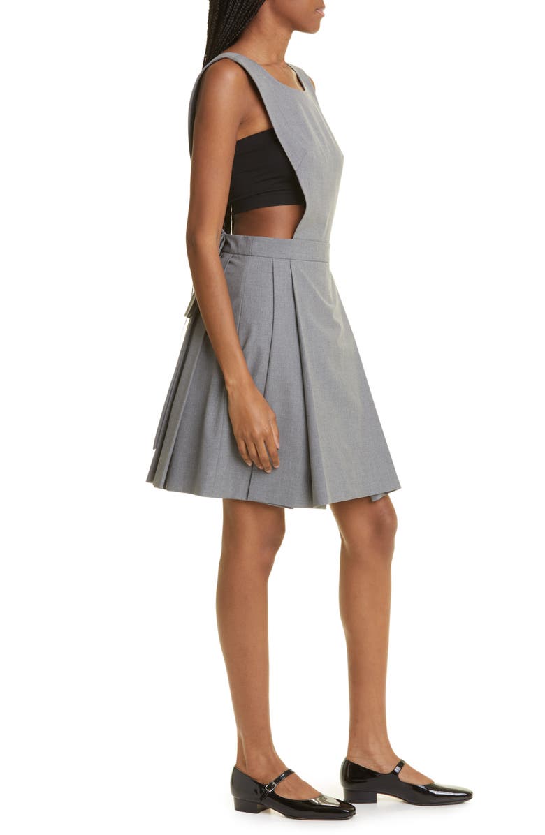 Sandy Liang Sister Pinafore Dress, Alternate, color, 