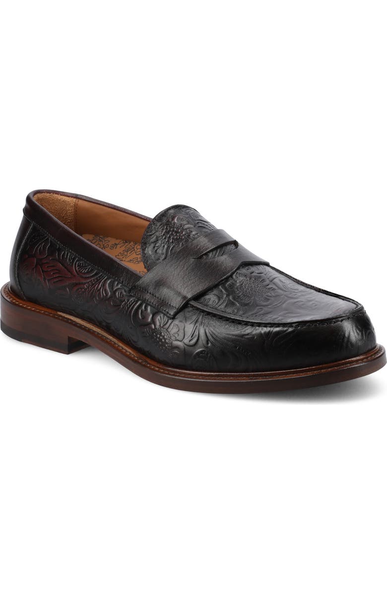 TAFT Men's Jack Penny Loafer, Main, color, Cordovan