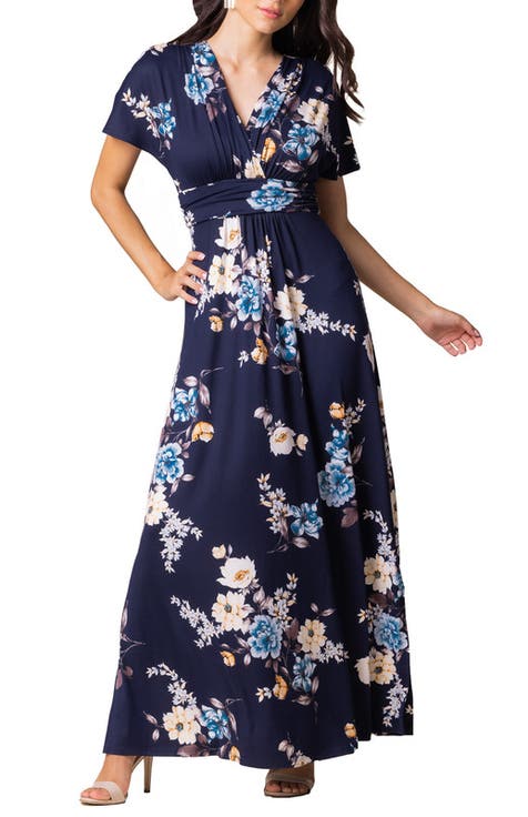 Vienna V-Neck Maxi Dress
