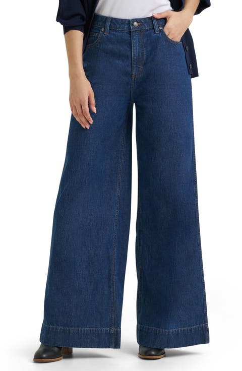 High Waist Loosest Straight Leg Jeans