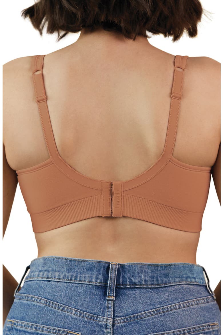 Sculpt Wireless Everyday Bra, Alternate, color, CINNAMON