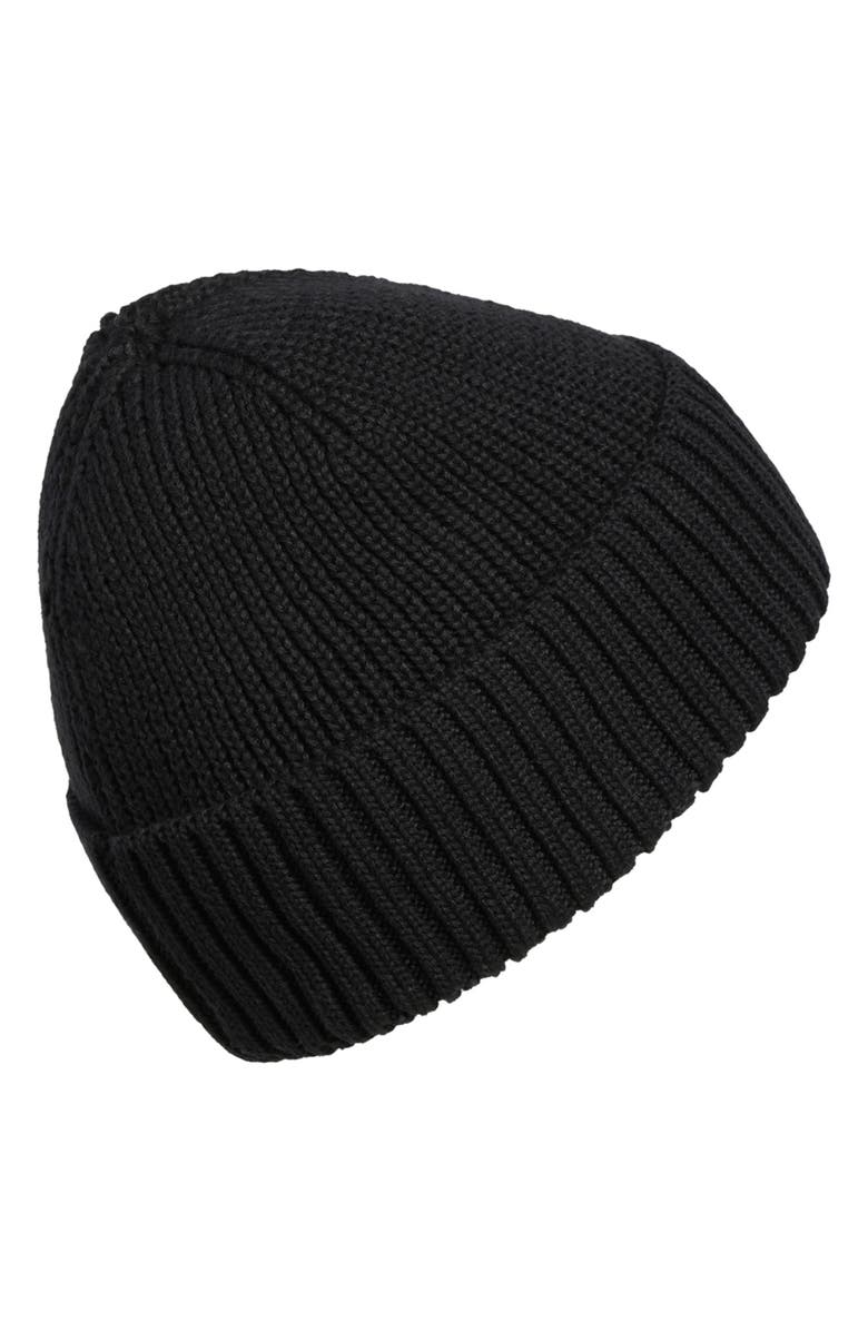 adidas Folded Knit Beanie, Alternate, color, 