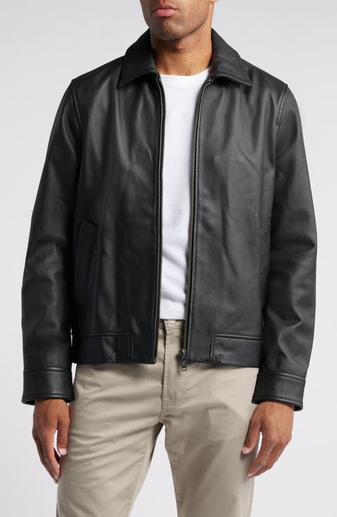 Haymarket Leather Jacket