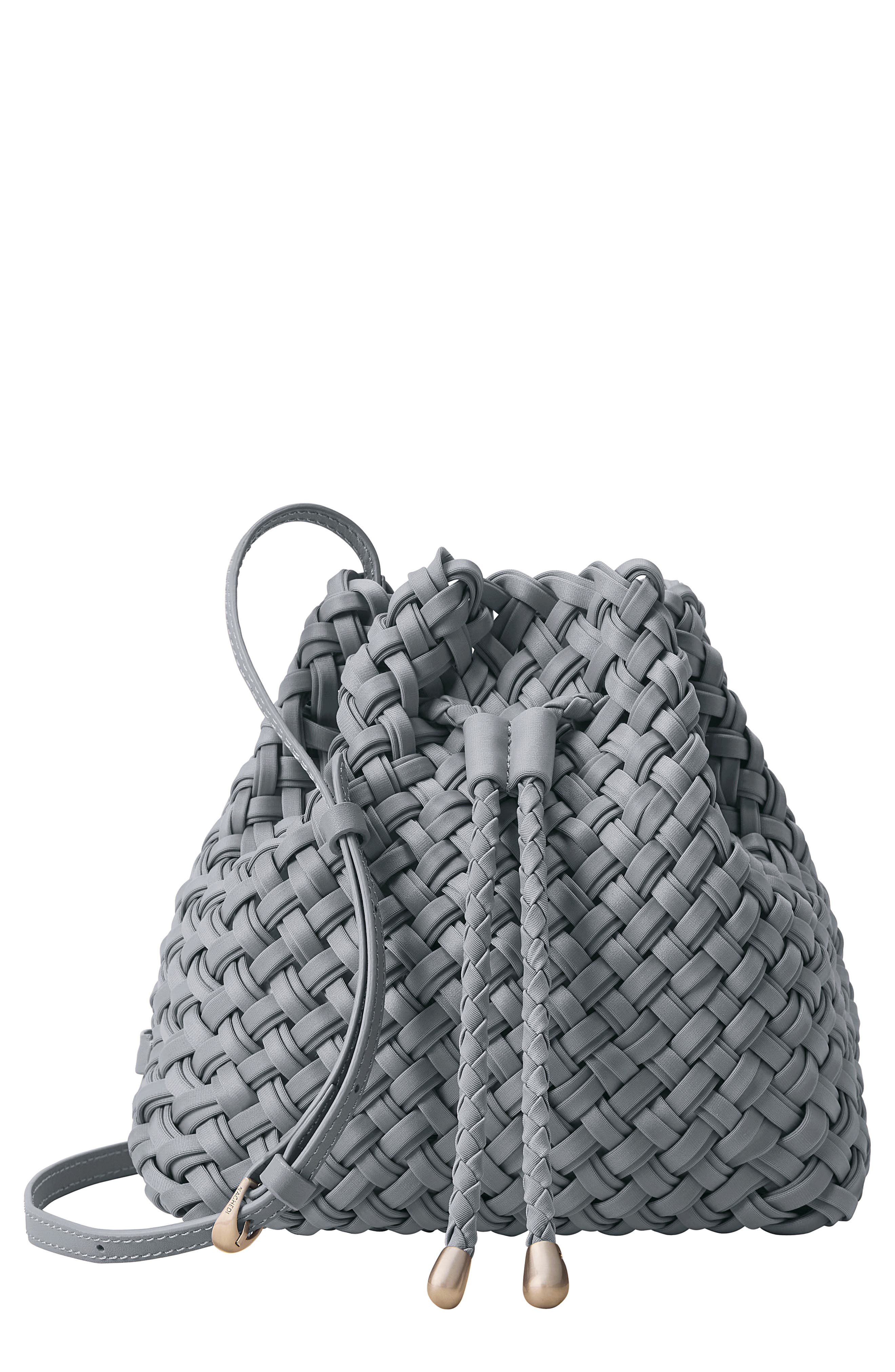 NAGHEDI Medium Gramercy Double Bucket Bag, Main, color, Marina
