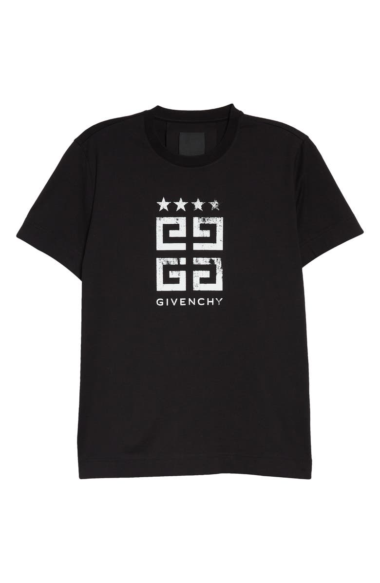 Givenchy Slim Fit 4G Logo Cotton Graphic T-Shirt, Alternate, color, 