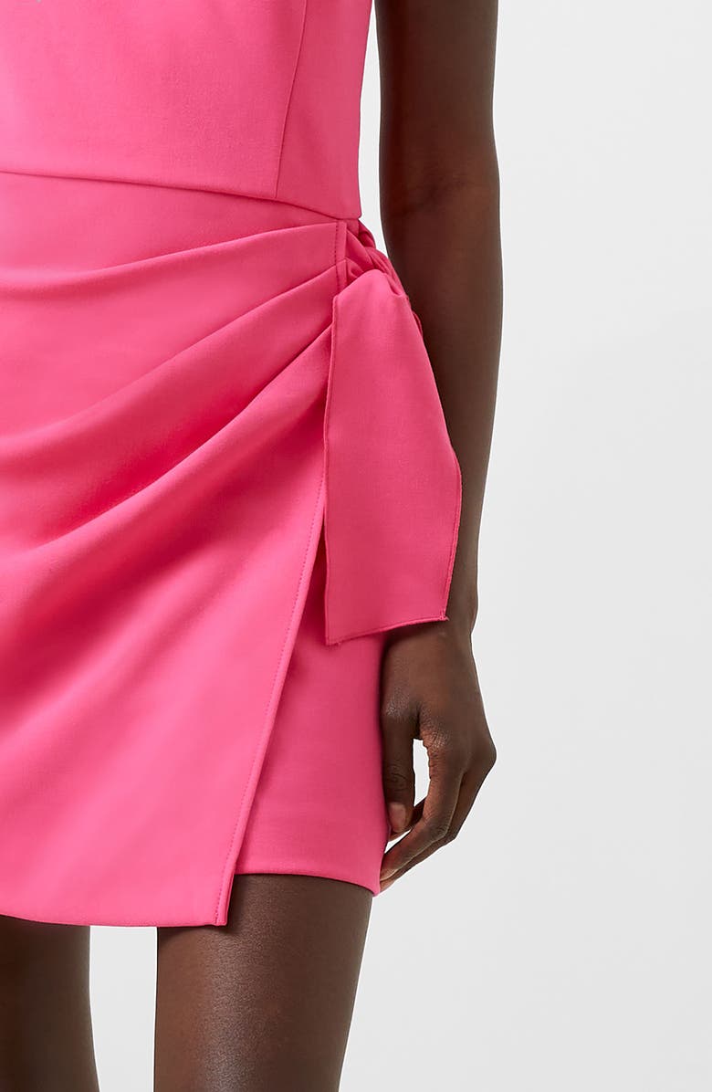 French Connection One-Shoulder Minidress, Alternate, color, Raspberry Sorbet