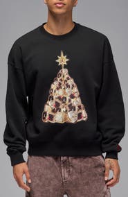 Jordan Holiday Tree Graphic Sweatshirt