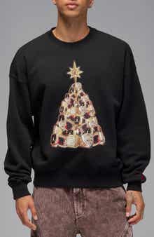 Jordan Holiday Tree Graphic Sweatshirt