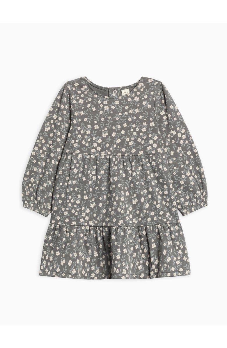 Colored Organics Organic Cotton Sofia Long Sleeve Tiered Dress, Alternate, color, 