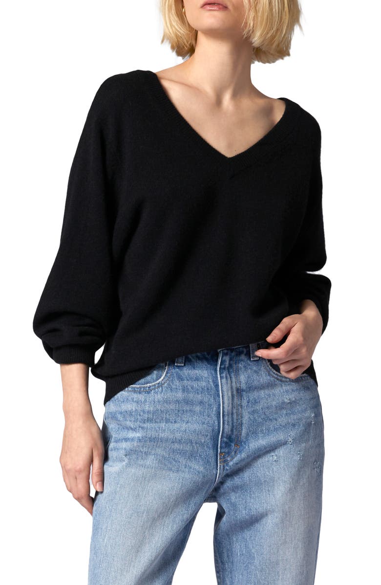 Equipment Lilou V-Neck Cashmere Sweater, Main, color, 
