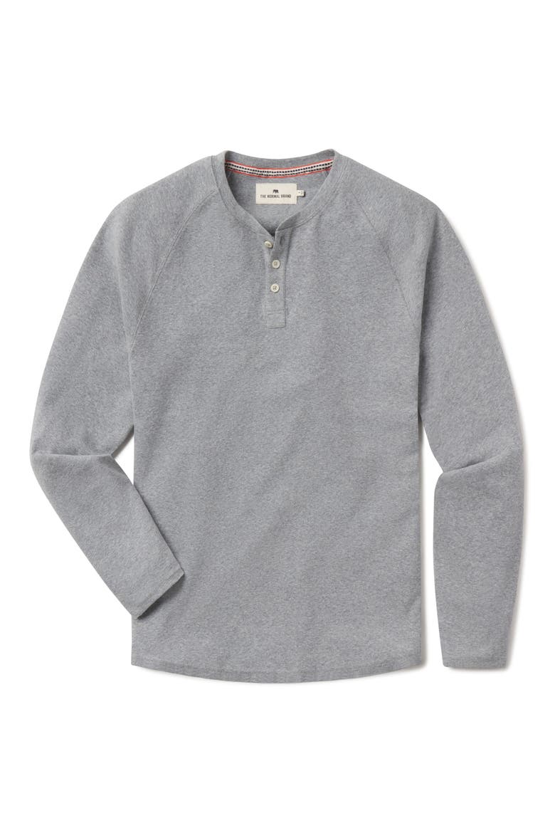 Puremeso Everyday Henley, Alternate, color, ATHLETIC GREY