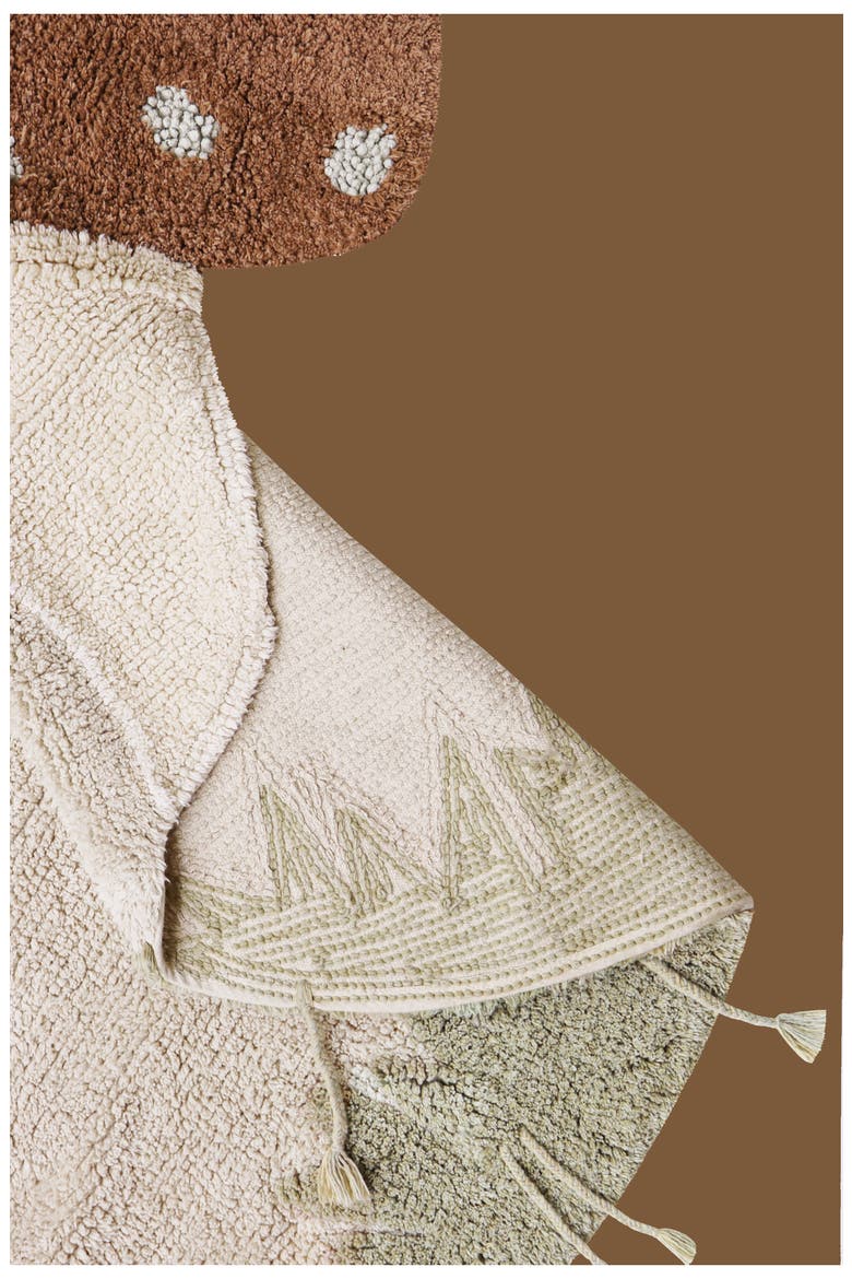 Boletus Washable Recycled Cotton Blend Rug, Alternate, color, NATURAL OLIVE PEARL BLUE ASH