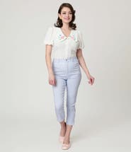 Unique Vintage Rachelle Capri Pants