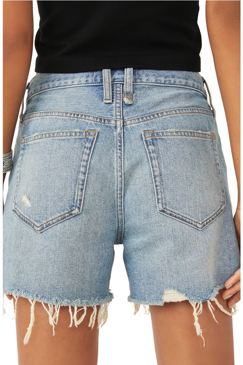 We the Free Makai High Waist Cutoff Shorts, Alternate, color, LOOSE CANNON