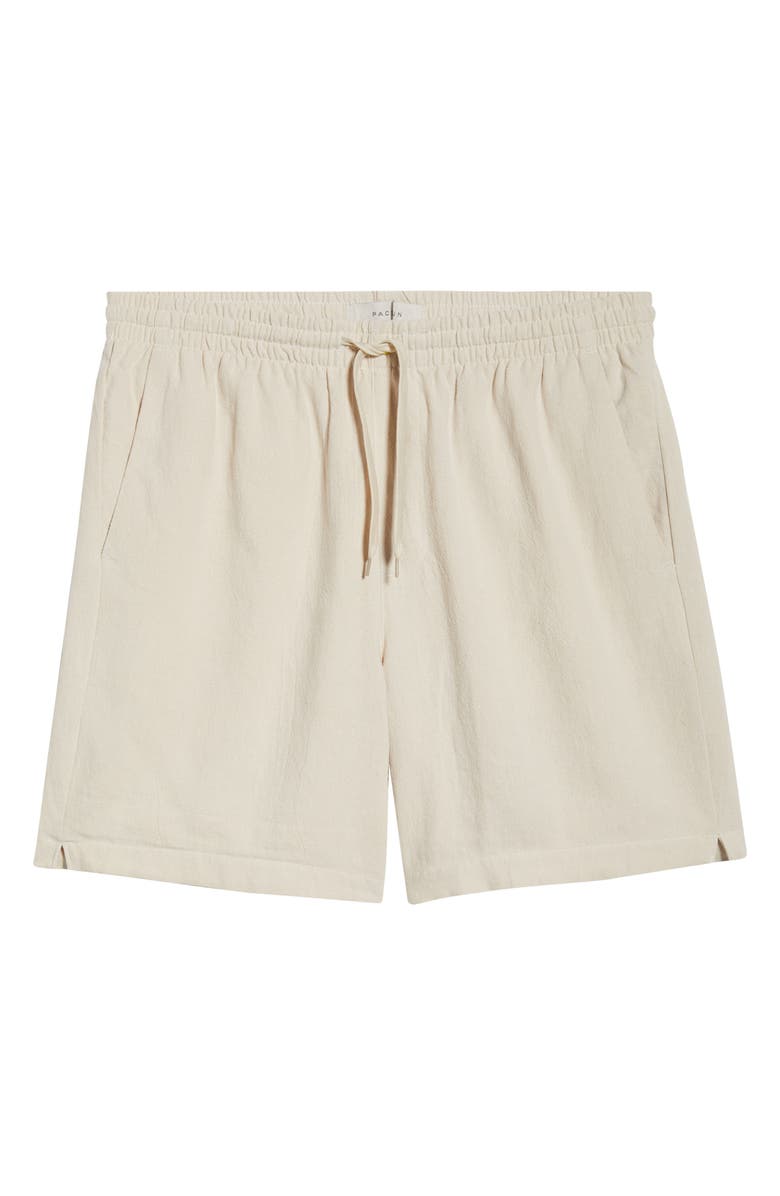 PacSun Russel Linen Blend Shorts, Alternate, color, Cream