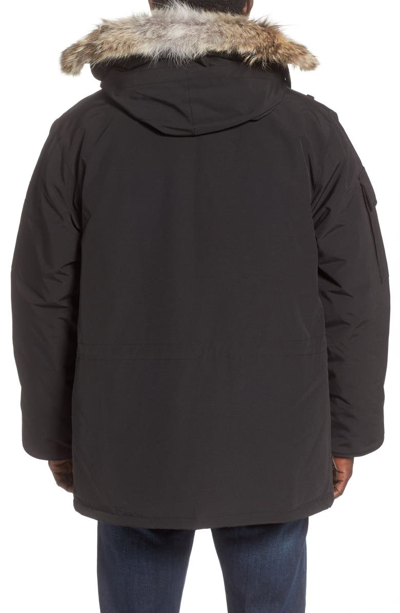 Canada Goose Expedition Extreme Weather Fusion Fit 625 Fill Power Down Parka with Genuine Coyote Fur Trim, Alternate, color,