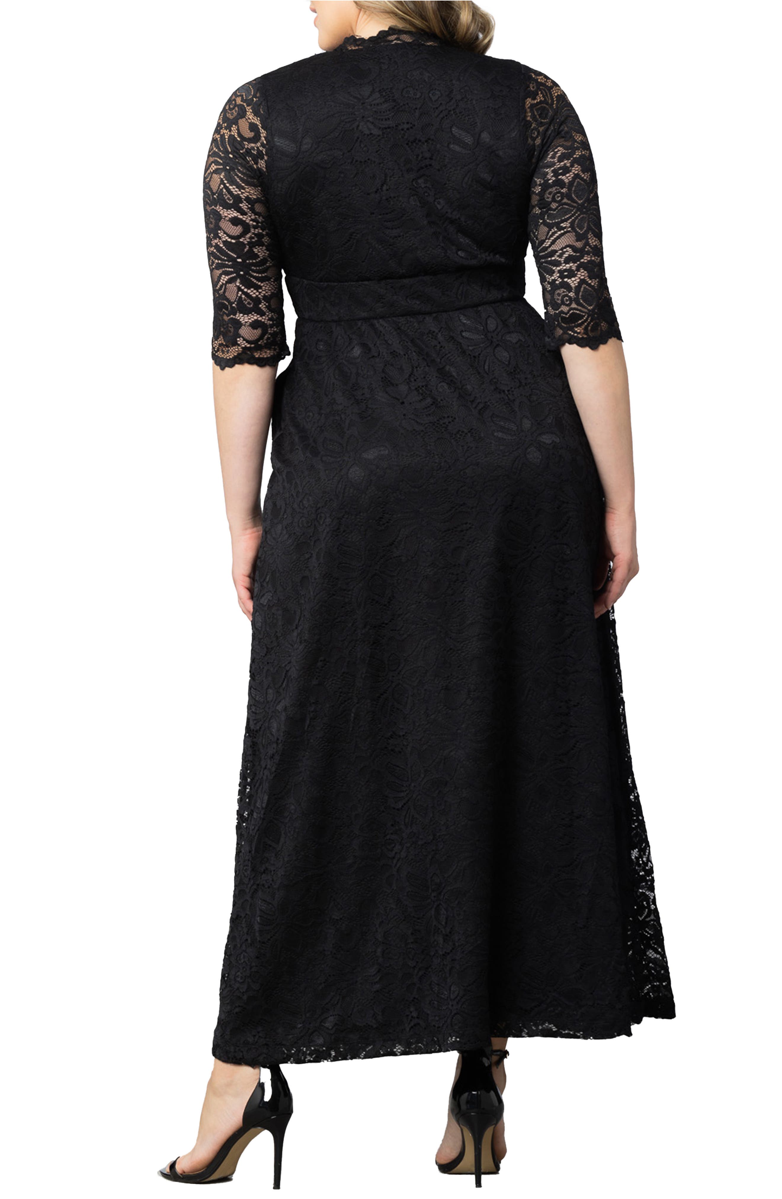 Maria Lace Evening Gown - image 2