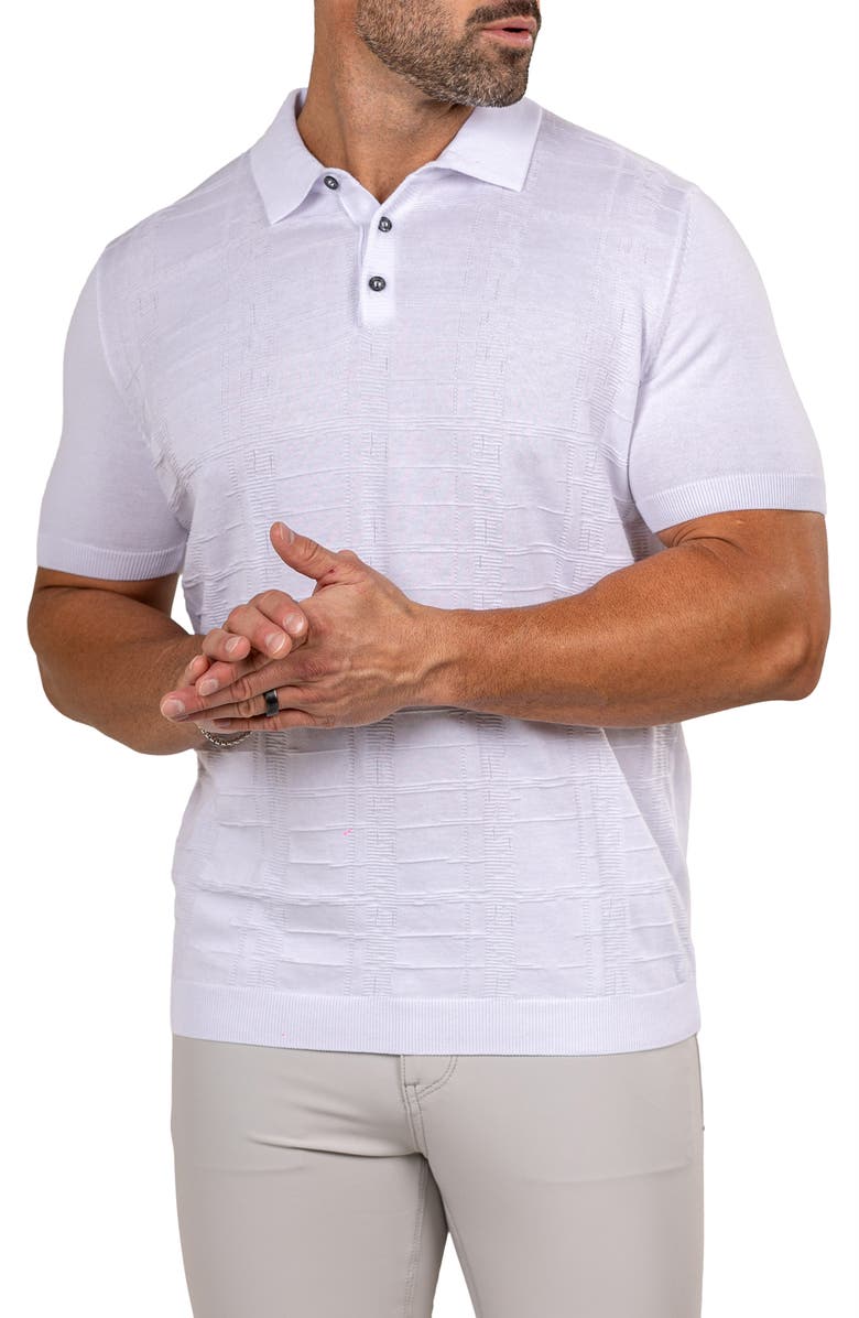 Maceoo Marthy White Polo, Alternate, color,