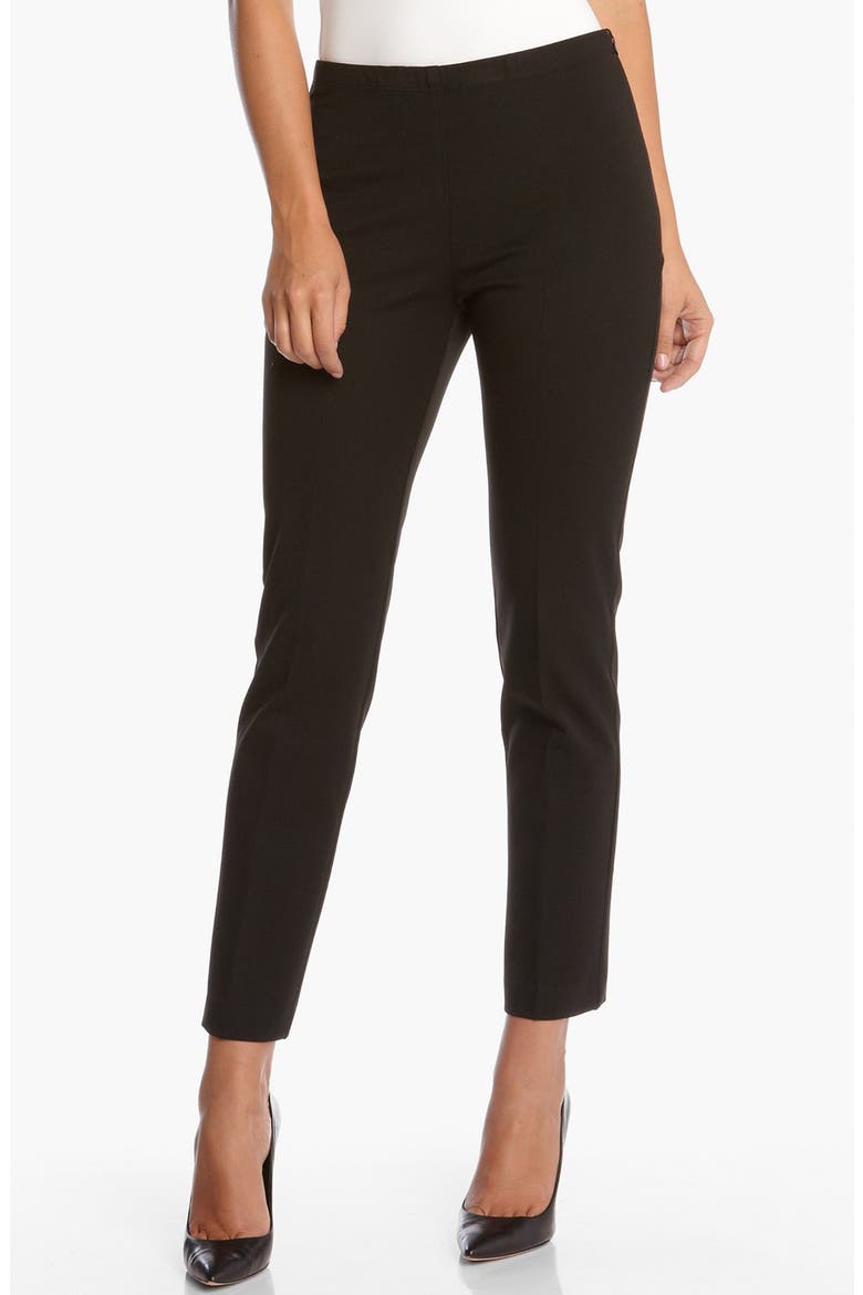 'Jackie' Ankle Pants, Main, color, BLACK