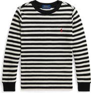 Polo Ralph Lauren Kids' Waffle Knit Long Sleeve T-Shirt
