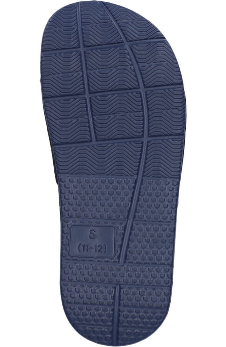 FOCO Youth FOCO Milwaukee Brewers Gel Slide Sandals, Alternate, color,